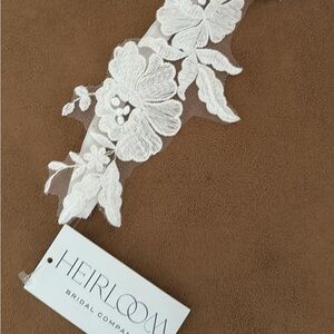 Heirloom Bridal Floral Lace Appliqué